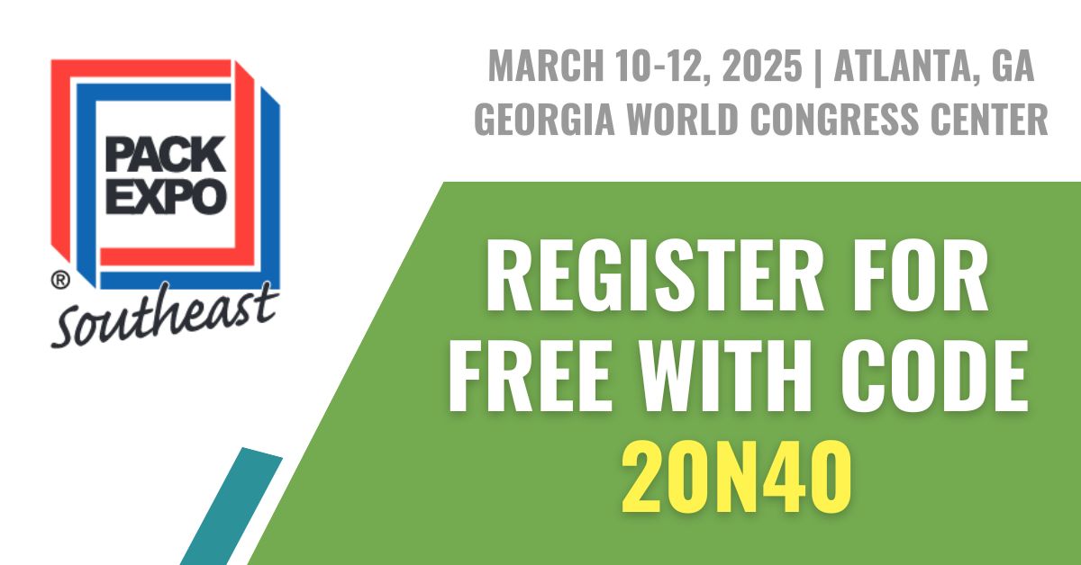 Don’t Miss Out on PACK EXPO Southeast in Atlanta, EFP, LLC
